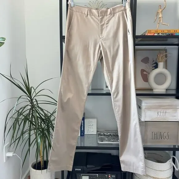 Bonobos Weekday Wednesday Tan Khaki Mid Rise Straight Slim Leg Men’s Size 33x36 - Picture 1 of 10